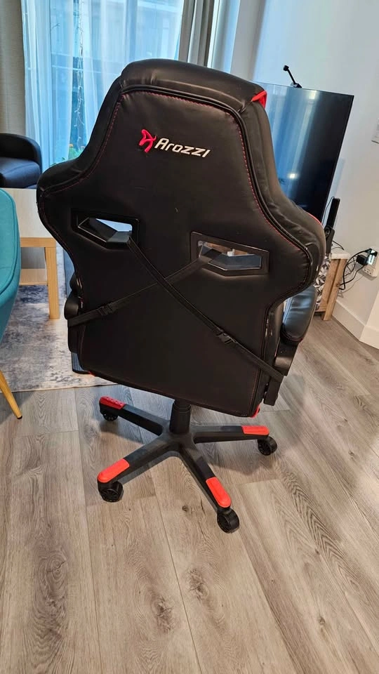 Arozzi Ergonomic Gaming & Desk Chair – Black / Red - photo 2