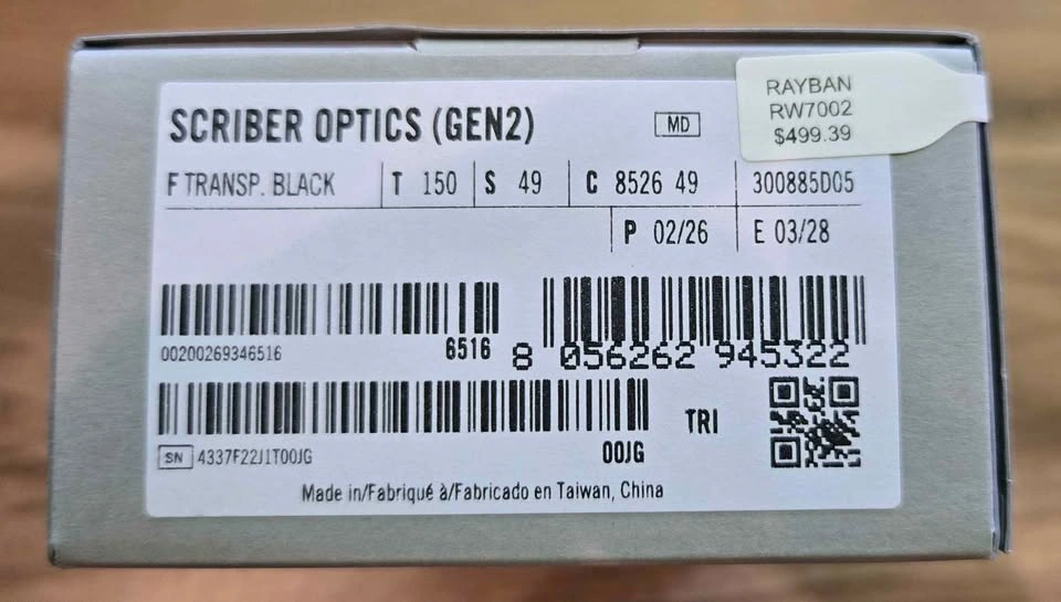 Brand New(Unopened)Ray-Ban Meta Smart Glasses (Gen 2) - photo 2