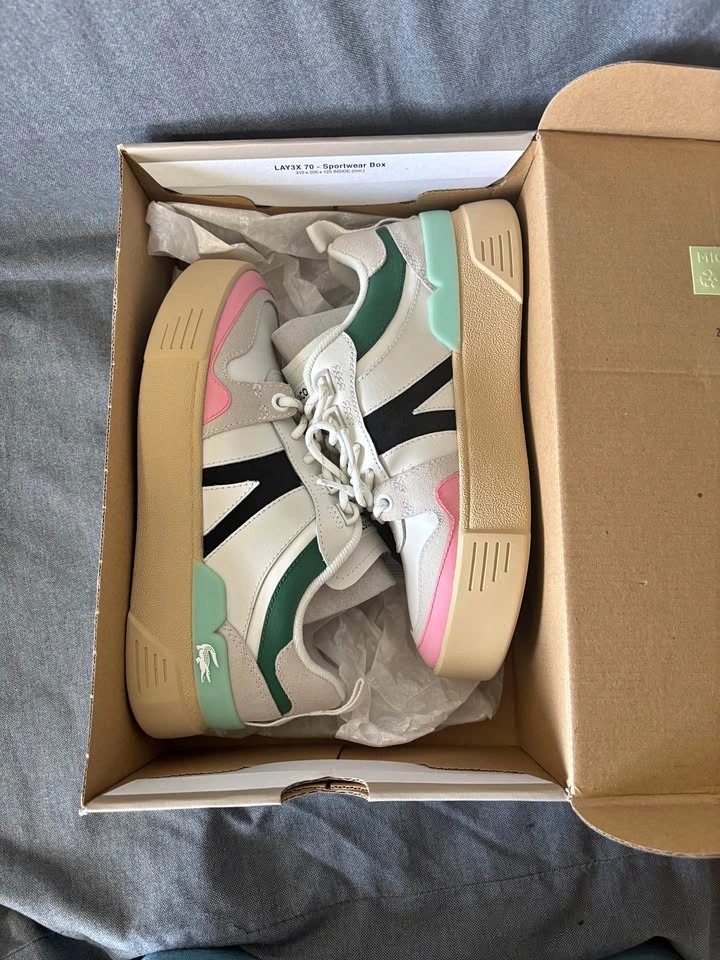 New Lacoste Platform Sneakers-size 37