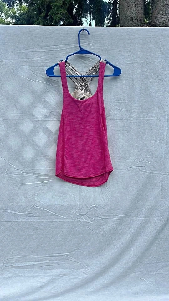 Lululemon Pink Sleeveless Top