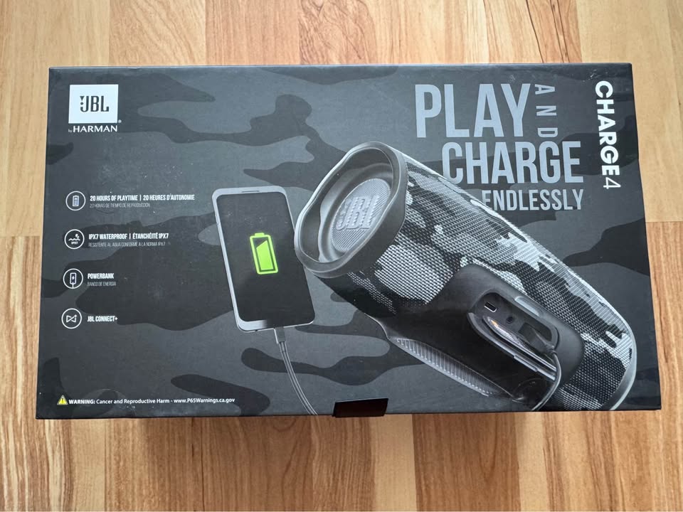 JBL Charge 4 Portable Speaker - photo 3