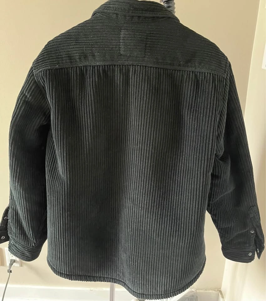 Marks & Spencer Men's Corduroy Overshirt Jacket – Medium – Charc - photo 2