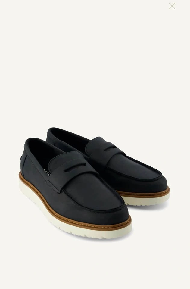 TOMS TRVL LITE Black Leather Loafers - photo 2