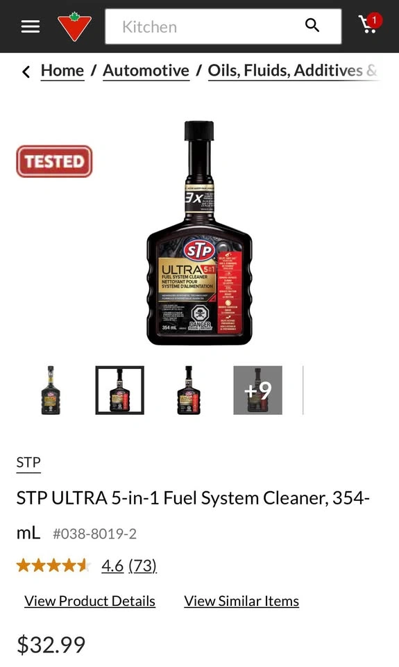 STP ULTRA 5-in-1 Fuel System Cleaner, 354-mL - photo 2