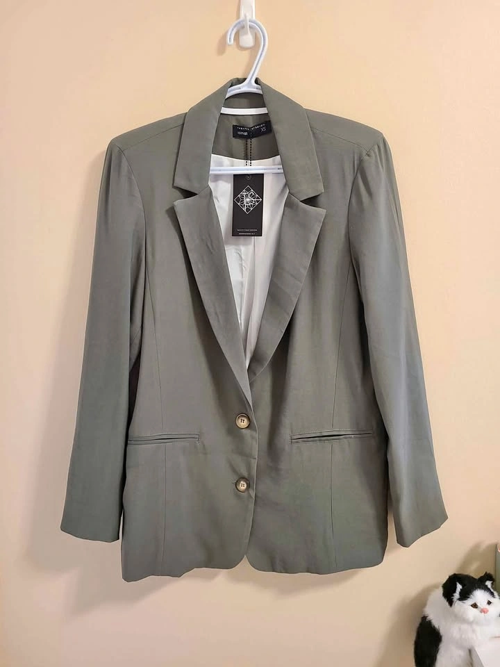 Green Women's Blazer