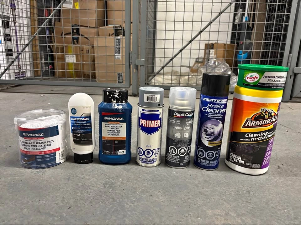 DIY Auto Body Paint & Repair Supplies Combo