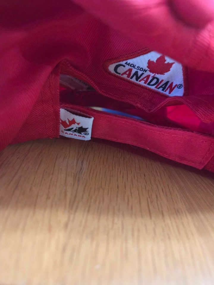 Vintage Canada Hockey Trucker Hat & 2 Molson Canadian Caps - photo 5