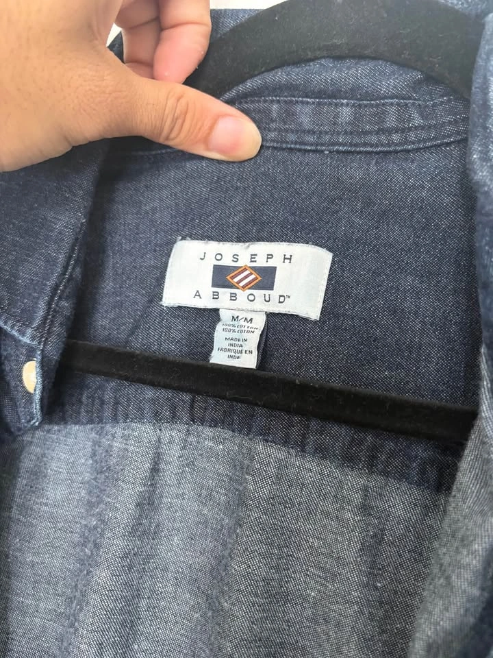 Joseph Abboud Denim Shirt - photo 2