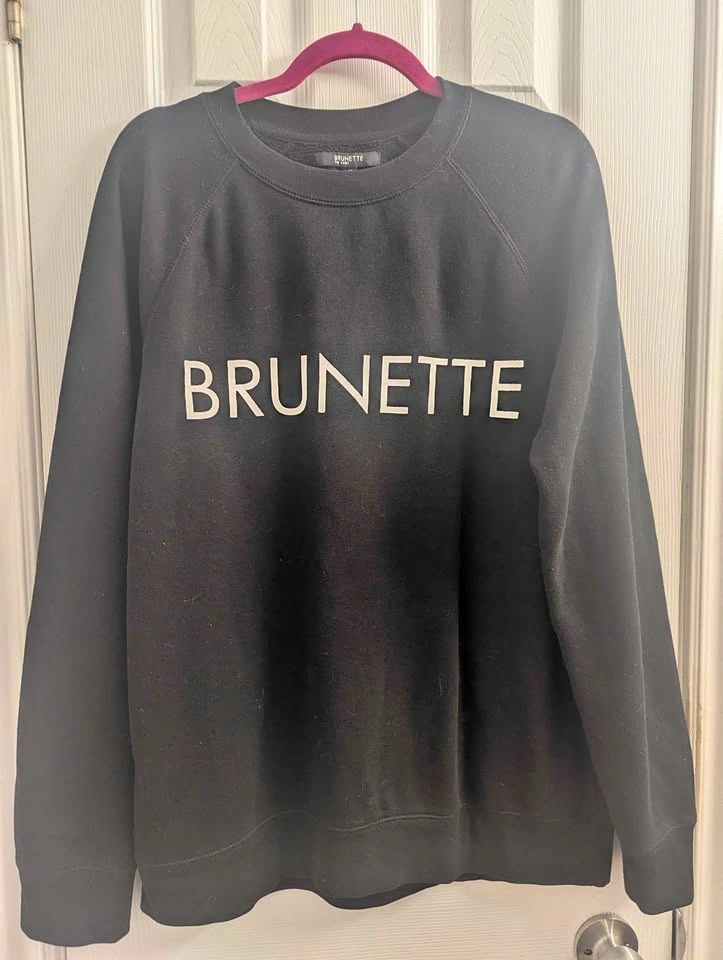 Brunette the Label Sweatshirt – Black, L/XL