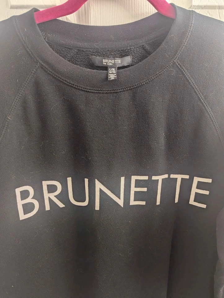 Brunette the Label Sweatshirt – Black, L/XL - photo 2
