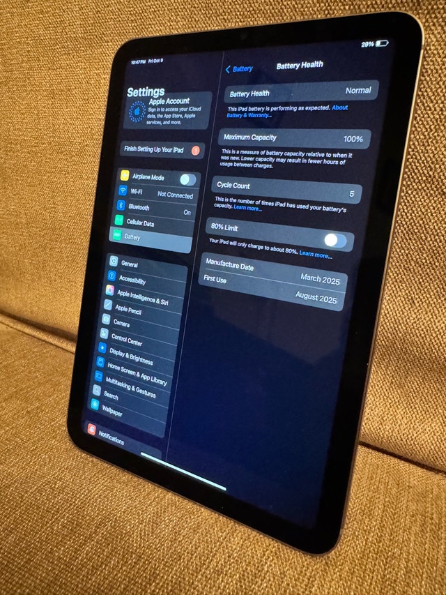 Apple iPad mini 7 + cellular - photo 3