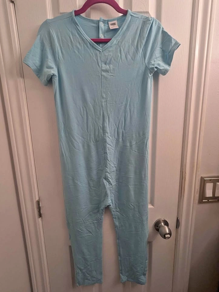 Smash + Tess Kids Romper – Light Blue, Size 12/13