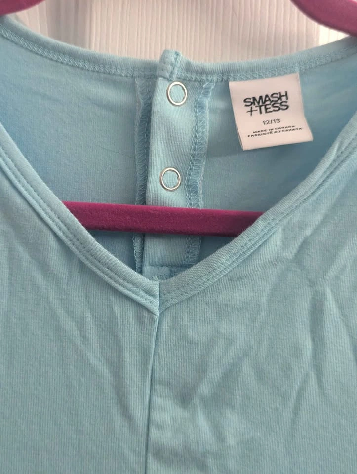 Smash + Tess Kids Romper – Light Blue, Size 12/13 - photo 2