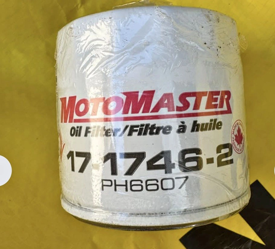 MotoMaster Oil Filter PH6607 (Brand New)
