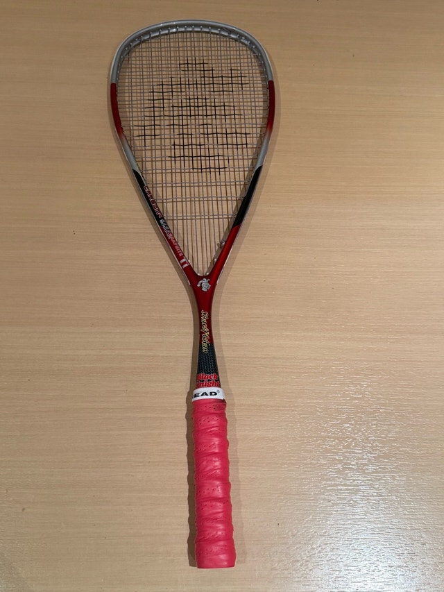 Black Knight Sharif Khan Squash Racket Racquet
