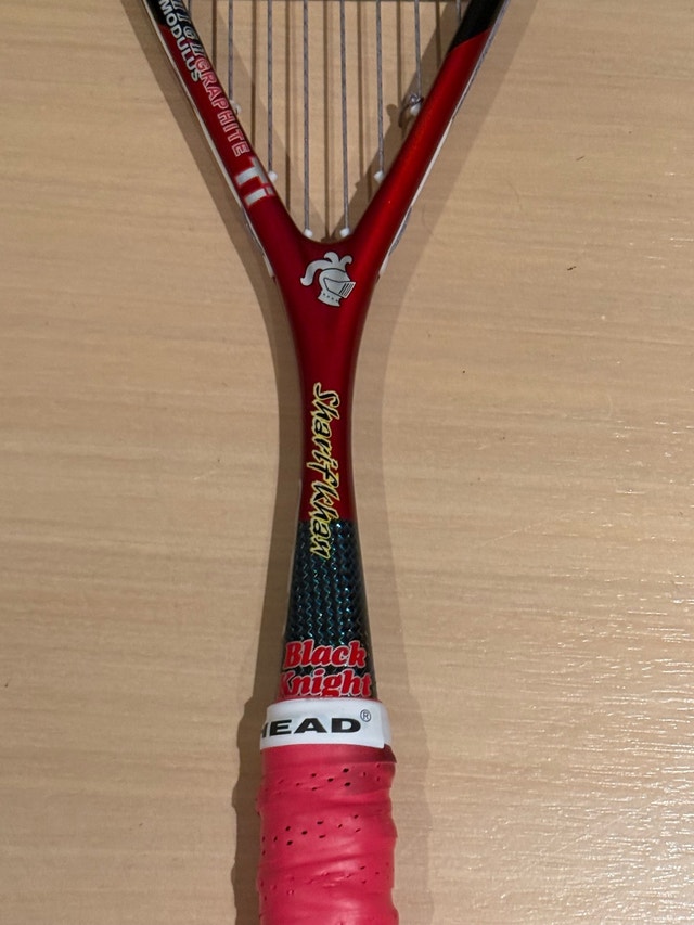 Black Knight Sharif Khan Squash Racket Racquet - photo 2