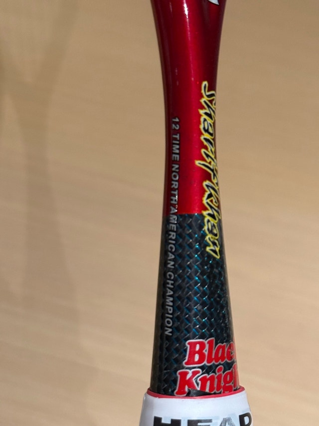 Black Knight Sharif Khan Squash Racket Racquet - photo 5