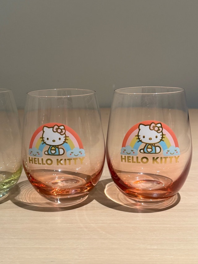 Hello Kitty Stemless Glass Set - photo 2