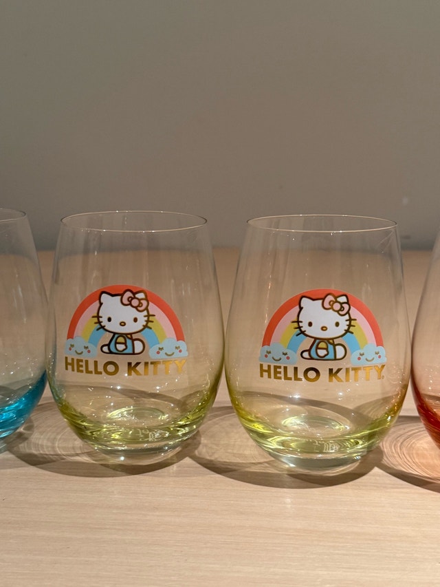 Hello Kitty Stemless Glass Set - photo 4