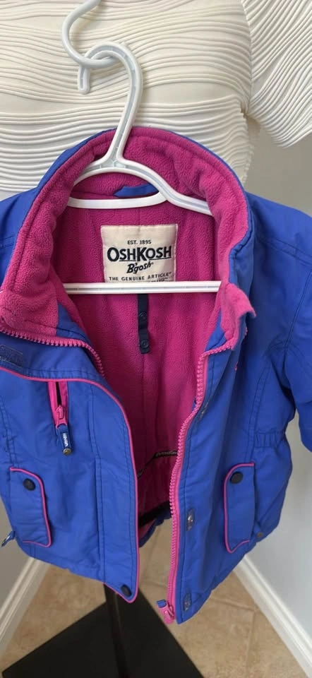 OshKosh B'gosh Blue Winter Jacket Child Size 5 - photo 2