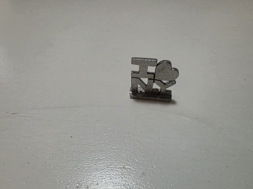 5 Replacement Pewter Tokens Monopoly New York City Edition 2001 - photo 3
