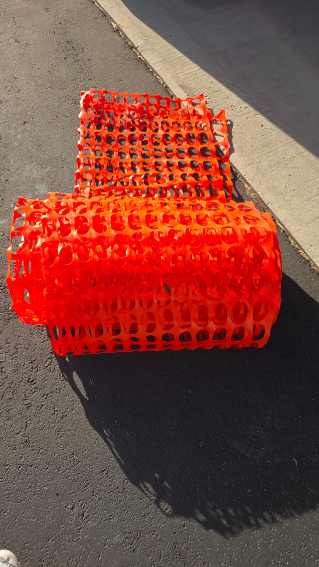 Snowfencing / Plastic fencing