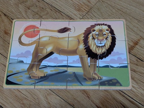 Melissa & Doug Wild Animals Wooden Jigsaw Puzzles in Box - photo 3