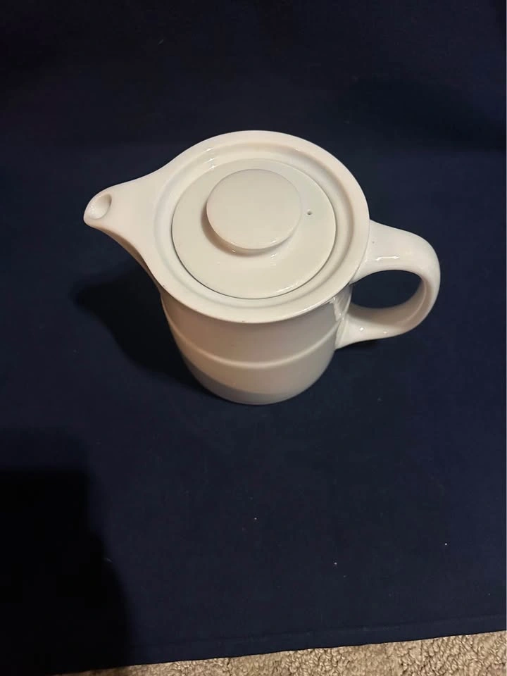 Noritake Contemporary White Fine China Teapot - photo 2