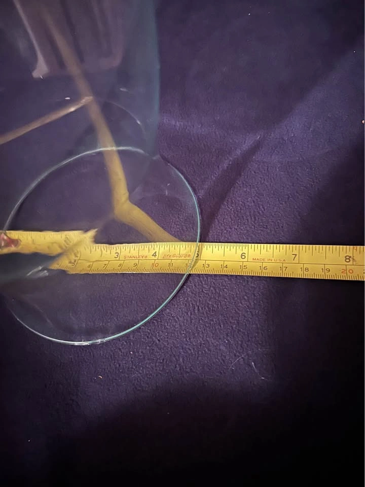 Pair of Clear Glass Hurricane Candle Shades - photo 4