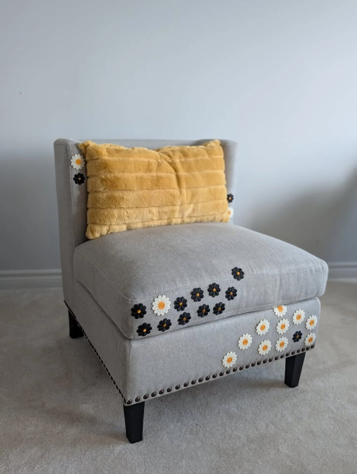 ☯️ Yin & Yang Inspired Restored Accent Chair ☯️ - photo 2
