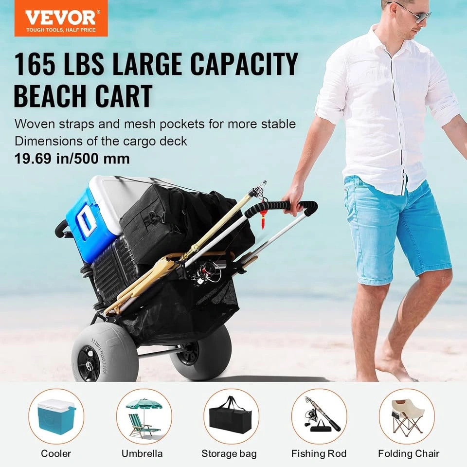 New Beach Dolly with Big Wheels for Sand - photo 2