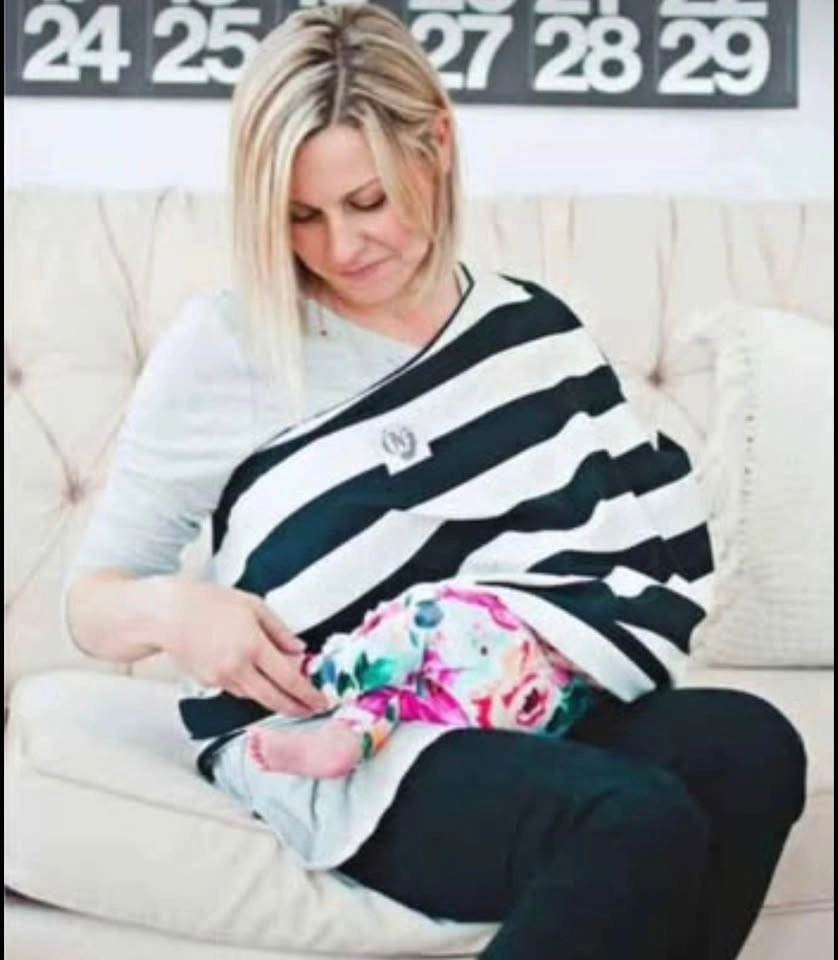 The Over Company Car Seat/Nursing Cover - Legacy Stripe - photo 5