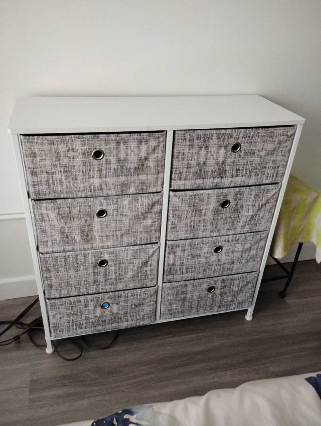 8-Drawer Fabric Dresser