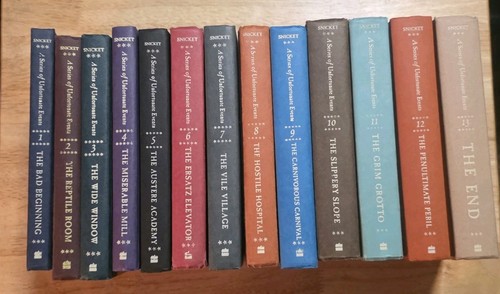 Lemony Snicket A Series of Unfortunate Events Complete Set