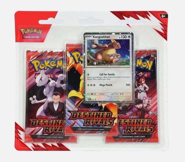 Destined Rivals 3 Pack Blister Pokemon TCG Sealed