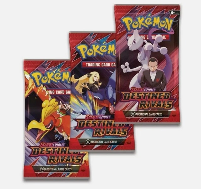 Destined Rivals 3 Pack Blister Pokemon TCG Sealed - photo 2