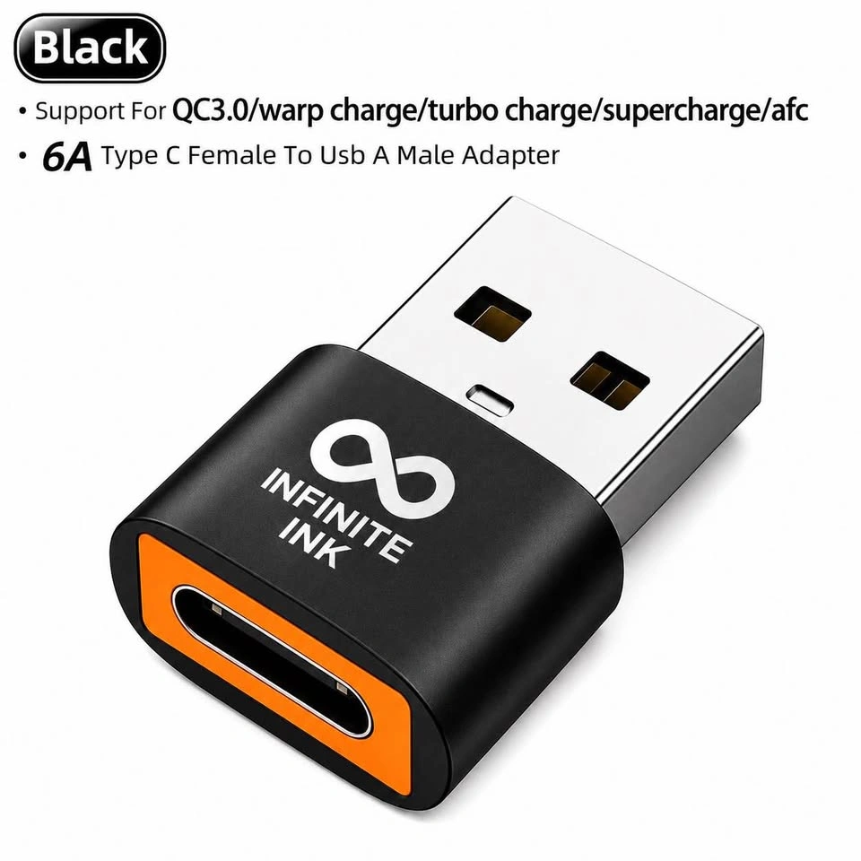 USB Type C to USB A Adapter, Converter. 5 for $3. - photo 2