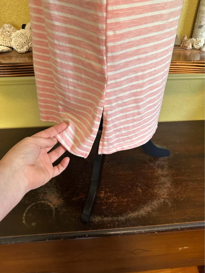 Simply Noelle Pink Striped Sleeveless Dress - photo 5