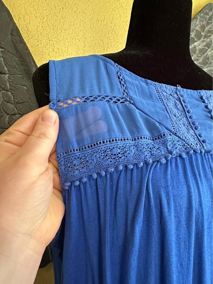 Ricki’s Blue Sleeveless Dress - photo 4