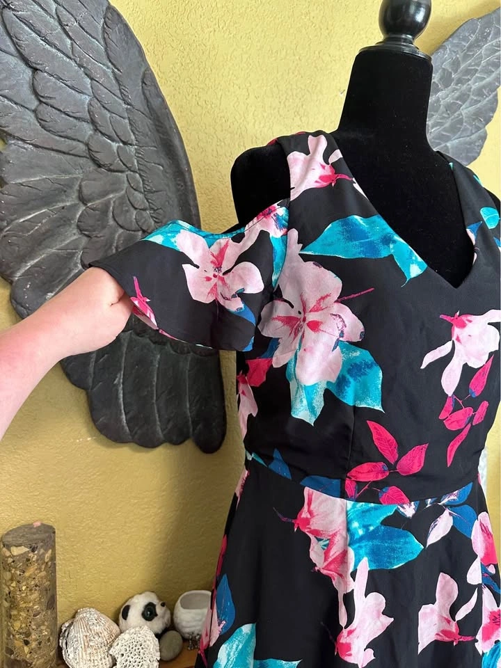 Ricki’s Floral Black Dress - photo 2