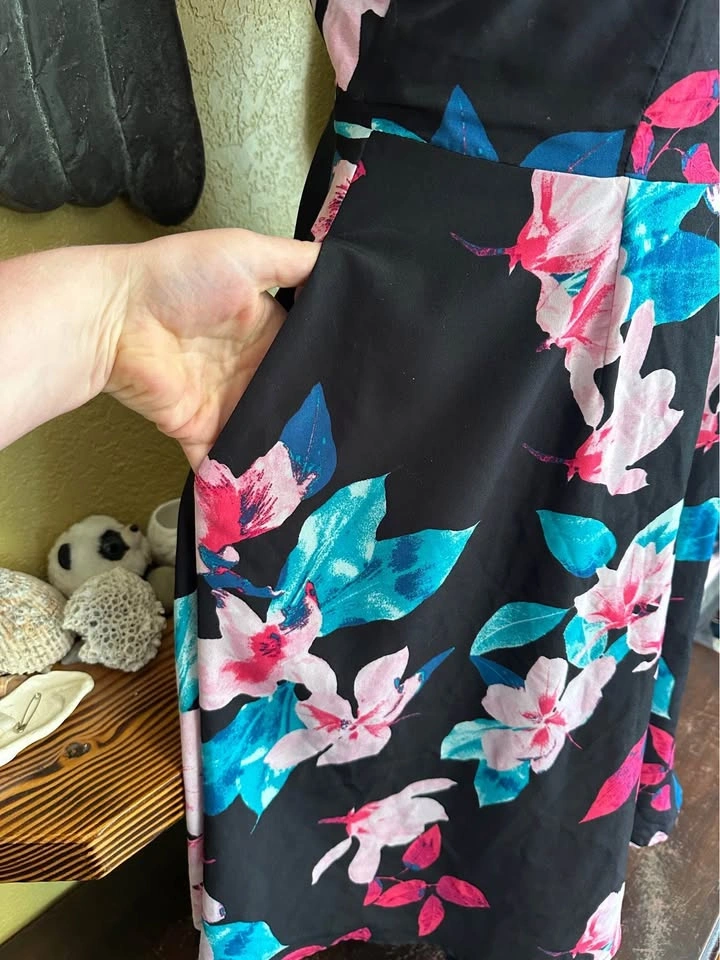 Ricki’s Floral Black Dress - photo 3
