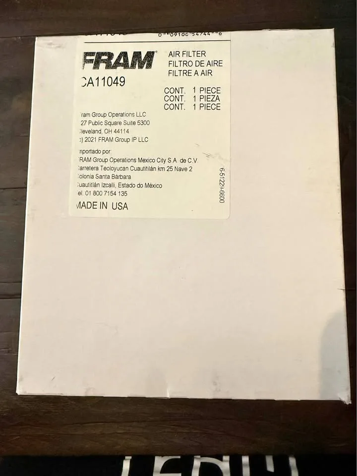 Fram CA11049 air filter thumbnail