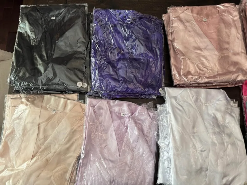 BNIB Satin robes for mothers, weddings, showers image indicator(3)