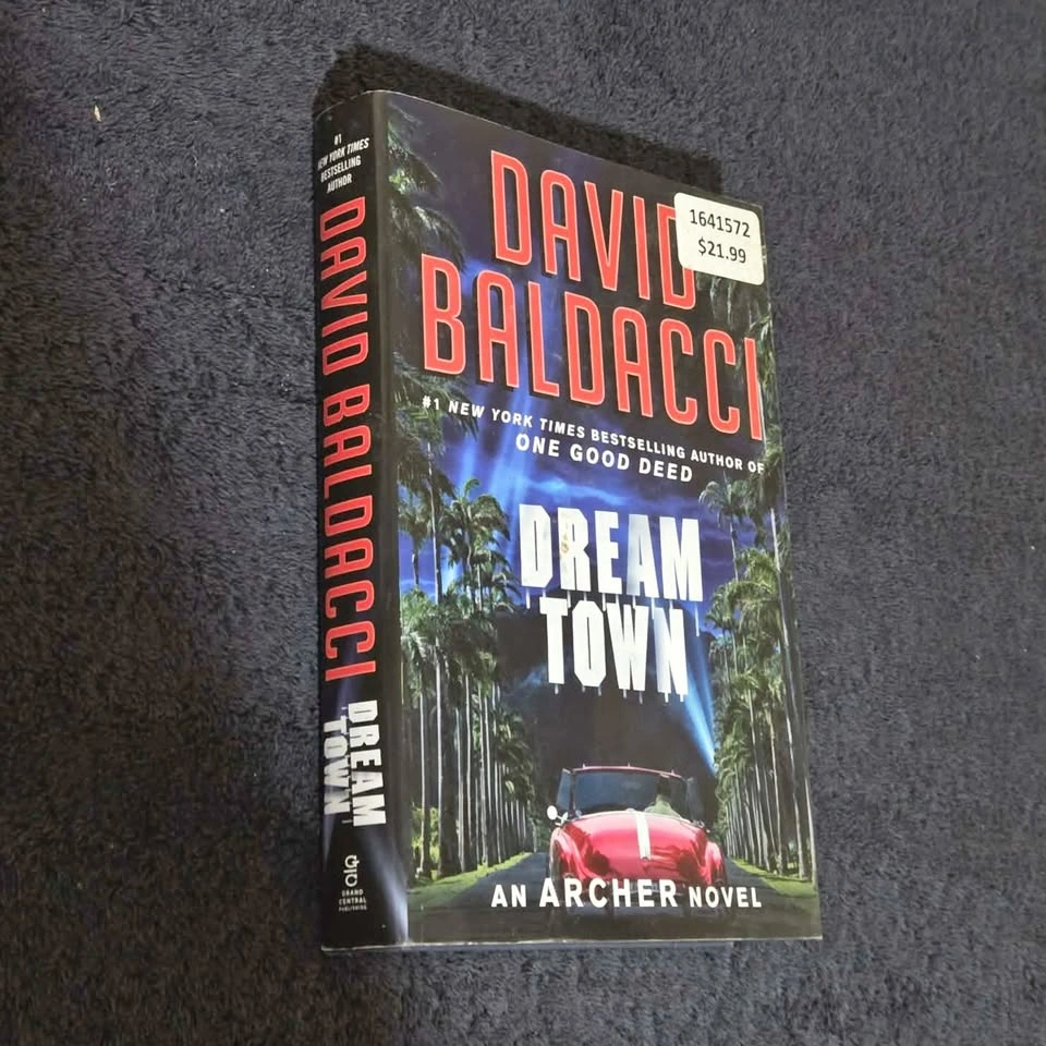 David Baldacci – Dream Town (Hardcover) – Archer Series - photo 3
