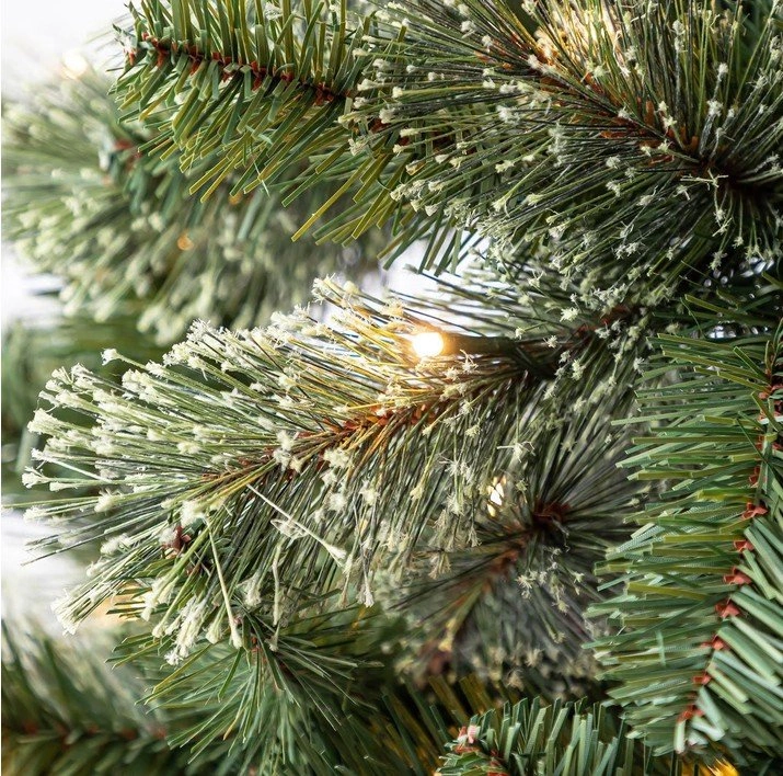 New - Holiday Time Liberty 7.5' Pre-Lit Quick Set Pine Christmas - photo 4