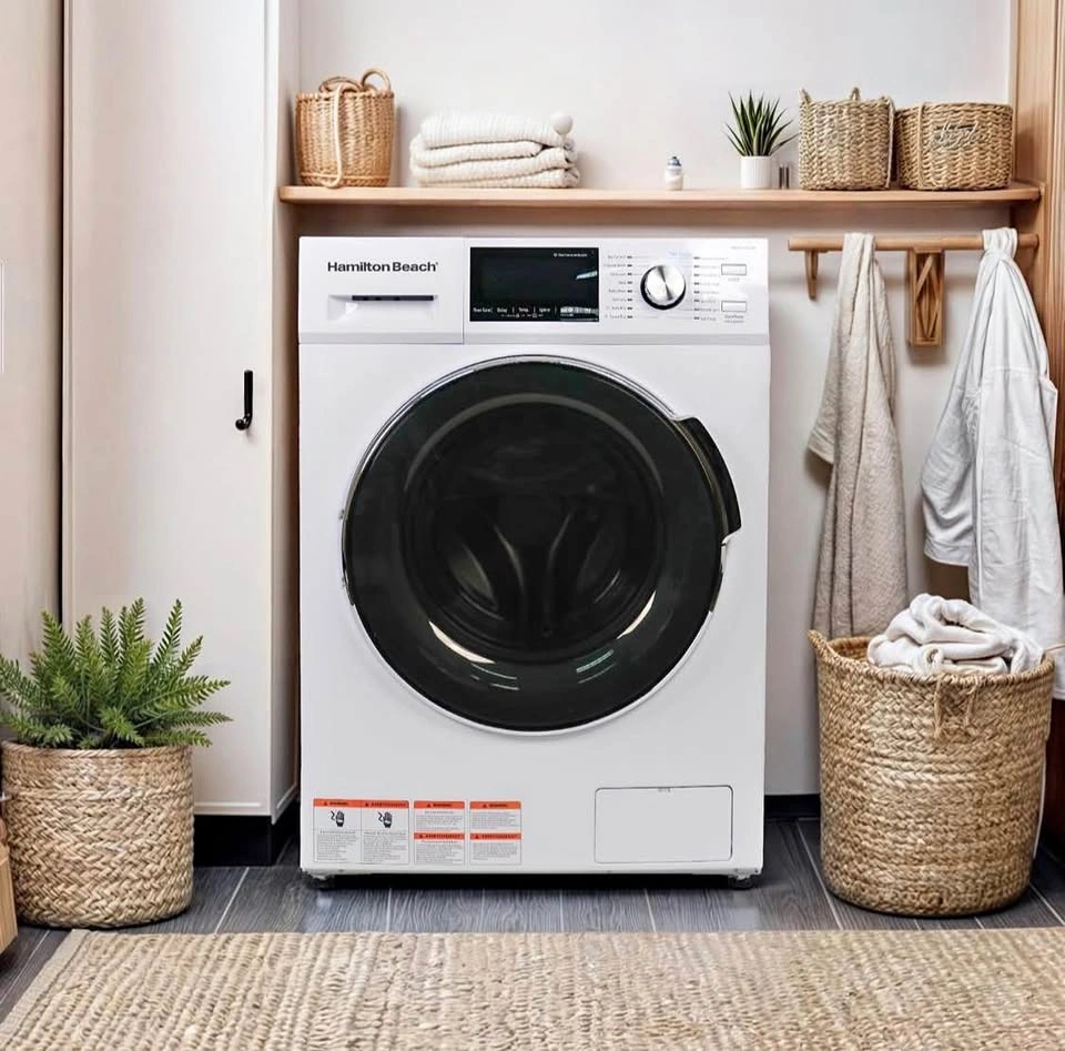 Hamilton Beach 2.7 Cu. Ft. Washer & Dryer Combo - White