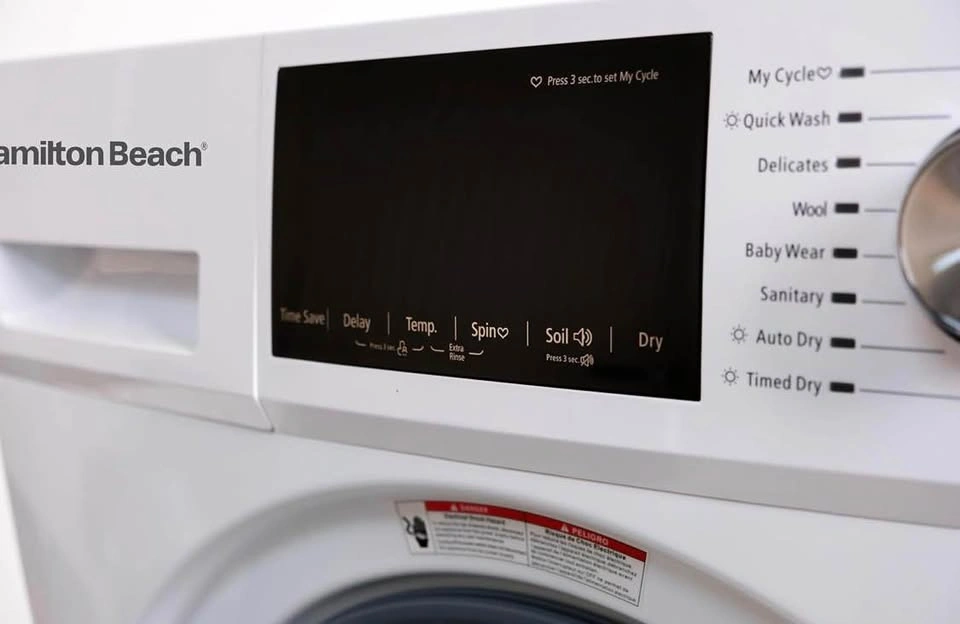 Hamilton Beach 2.7 Cu. Ft. Washer & Dryer Combo - White - photo 5