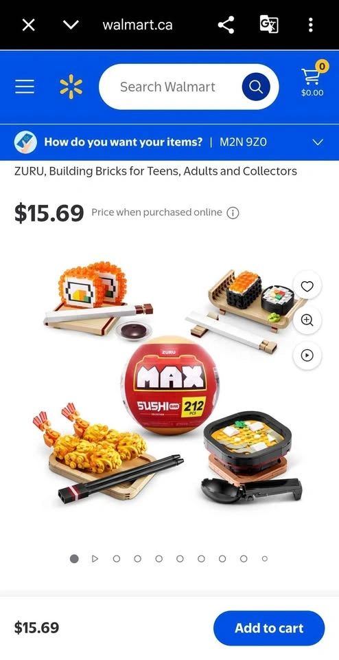 ZURU MAX Sushi Bar Building Bricks - photo 4