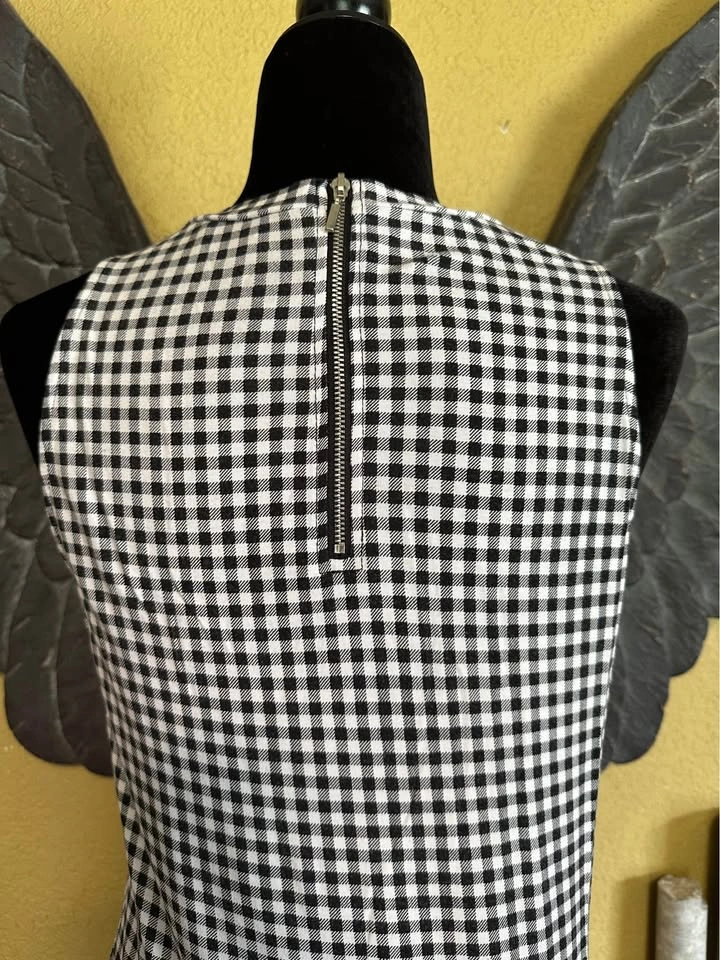 Reitmans Black and White Checkered Tank Top - photo 4