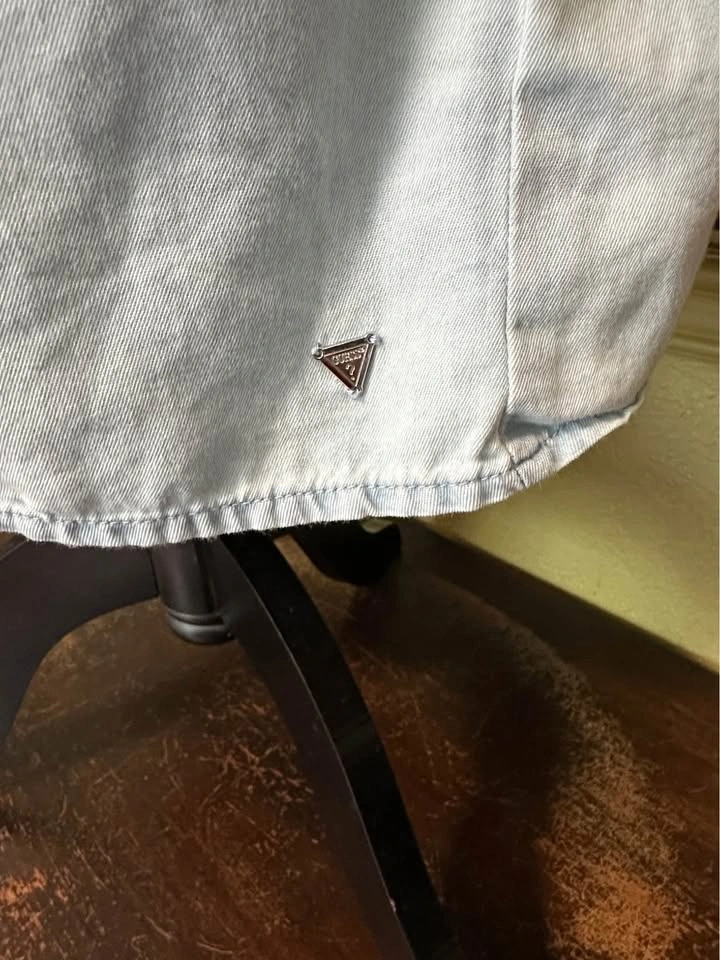 Guess Light Blue One-Shoulder Dress - photo 4